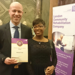 Winners of London Probation Partner of the Year