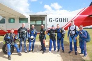 Skydive smashes fundraising target