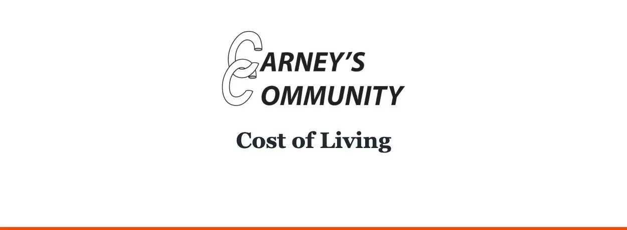 Carney’s Community — Cost of Living